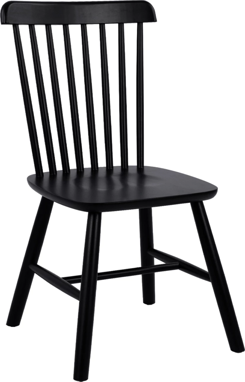 Karrige druri e montuar Lucien, ngjyrë e zezë matte, FH8645.02, 48x54x86 cm