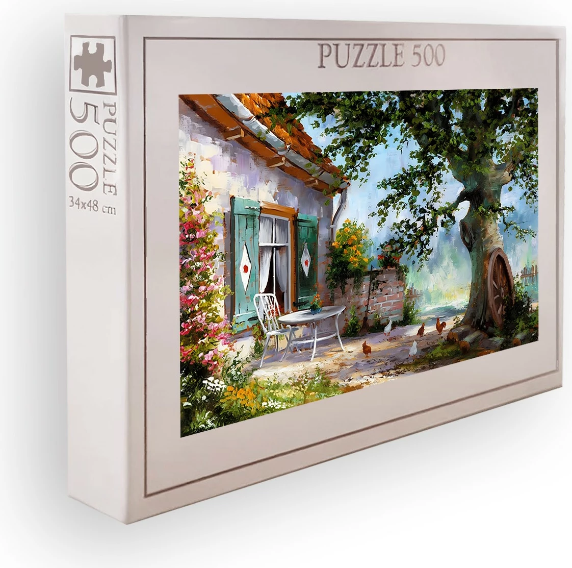 Puzzle 500 copësh, Evila Originals, shumëngjyrësh, PZL_024_500