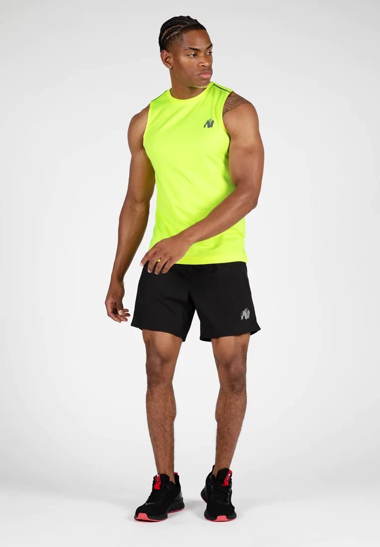 Washington Tank Top - Neon Yellow