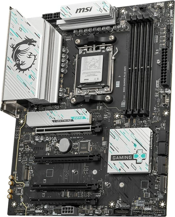 Pllakë amë MSI B850 GAMING PLUS WIFI, Socket AM5, ATX, E zezë