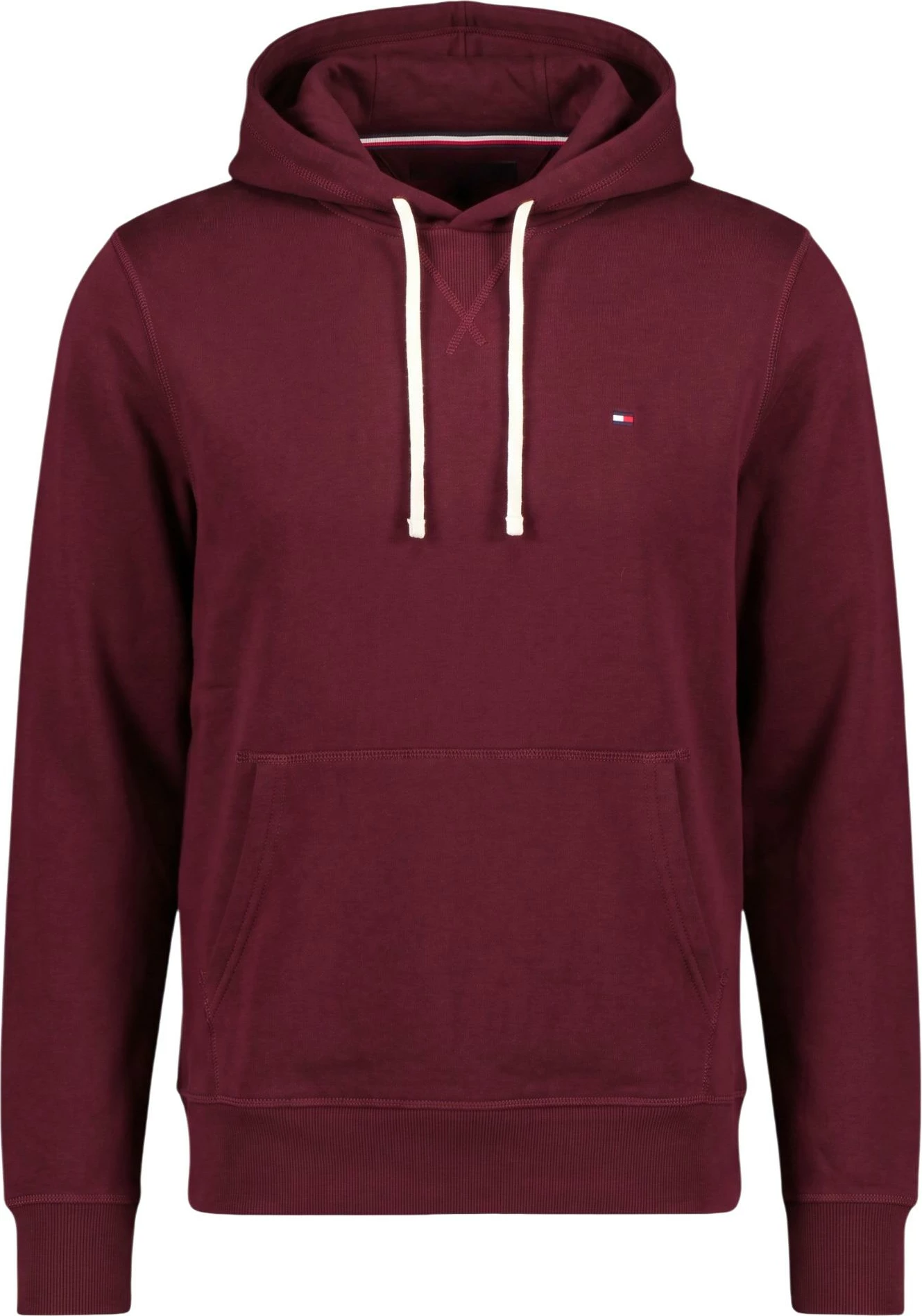 Duks me kapuç për meshkuj Tommy Hilfiger MW0MW39997, bordo [Madhësia: S]