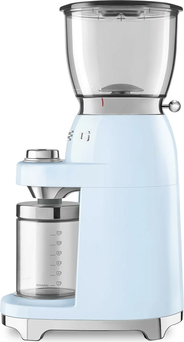 Mulli kafe SMEG CGF11PBEU, 150W, inox, pastell blu