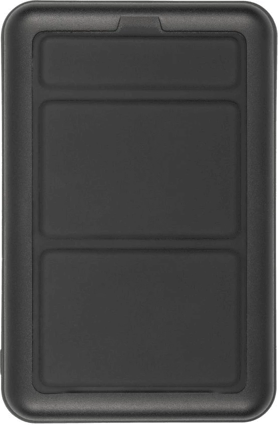 Powerbank magnetik MagSafe RIVACASE VA2604 10000mAh 20W Qi 15W me mbajtëse, e zezë