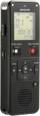 regjistrues zëri digjital Aiwa DVR-A600 16GB, microSD deri 128GB, USB-C, FM radio, i zi