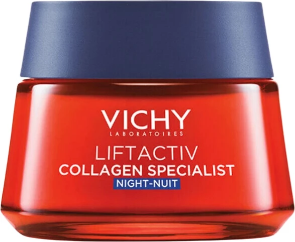 Krem nate kundër rrudhave për femra Vichy Liftactiv Collagen Specialist, 50ml
