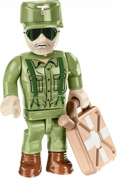 Set ndërtimi Cobi Klocki Sd.Kfz.10 DEMAG D7, 283 pjesë, 1:35, bezhë