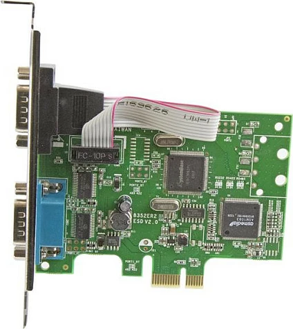 Kartelë PCIe serike StarTech PEX2S1050, 2x RS-232 DB9, full/low profile