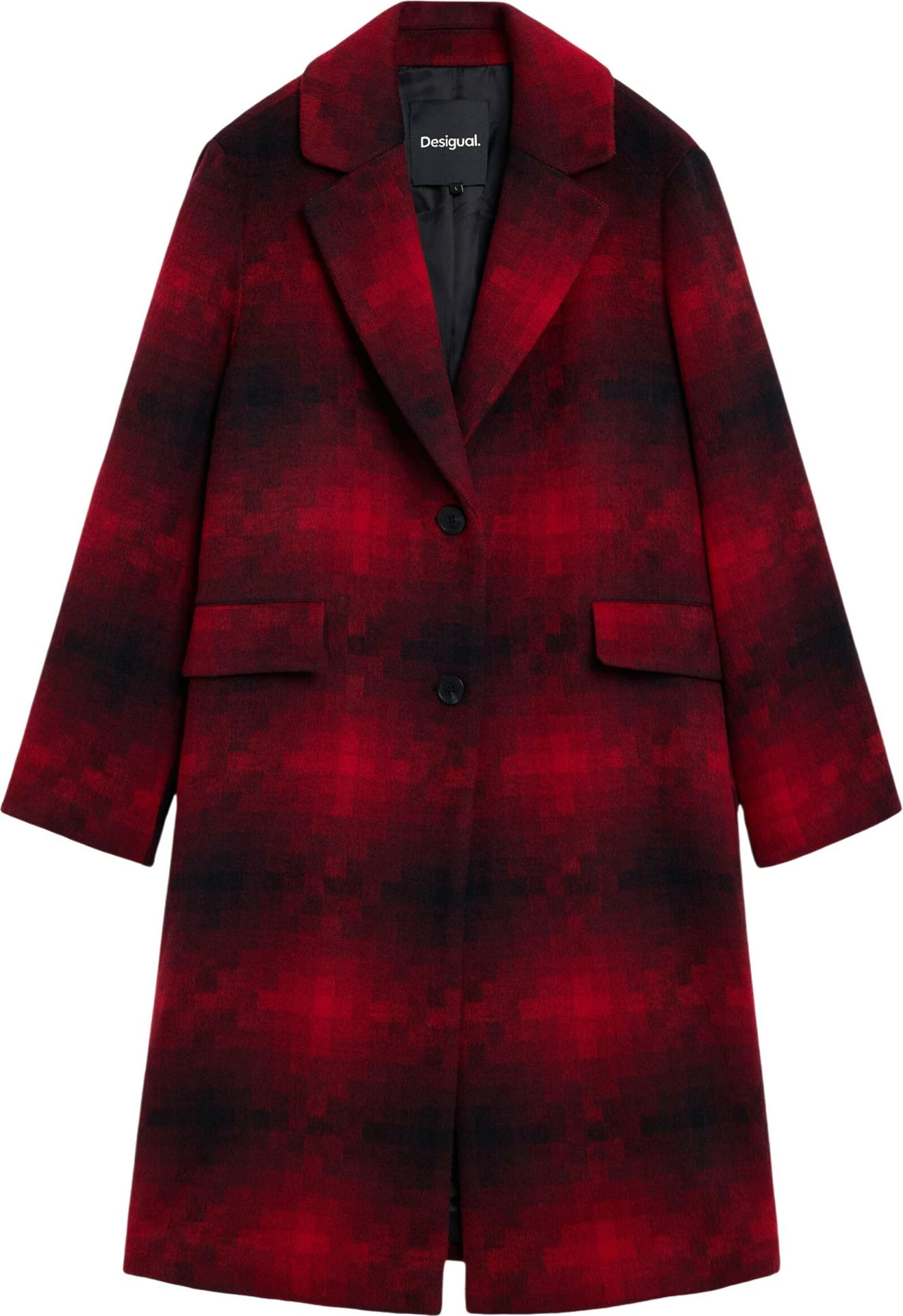 Pallto për femra Desigual COAT_MUMBAI 26WWEW53, të kuqe [Madhësia: XS]