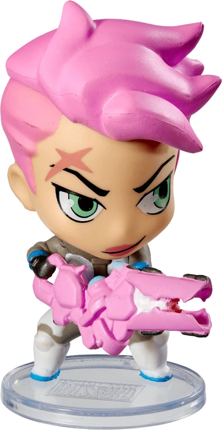 Figurë koleksionuese Blizzard Gear Overwatch Cute But Deadly Holiday Frosted Zarya 7 cm