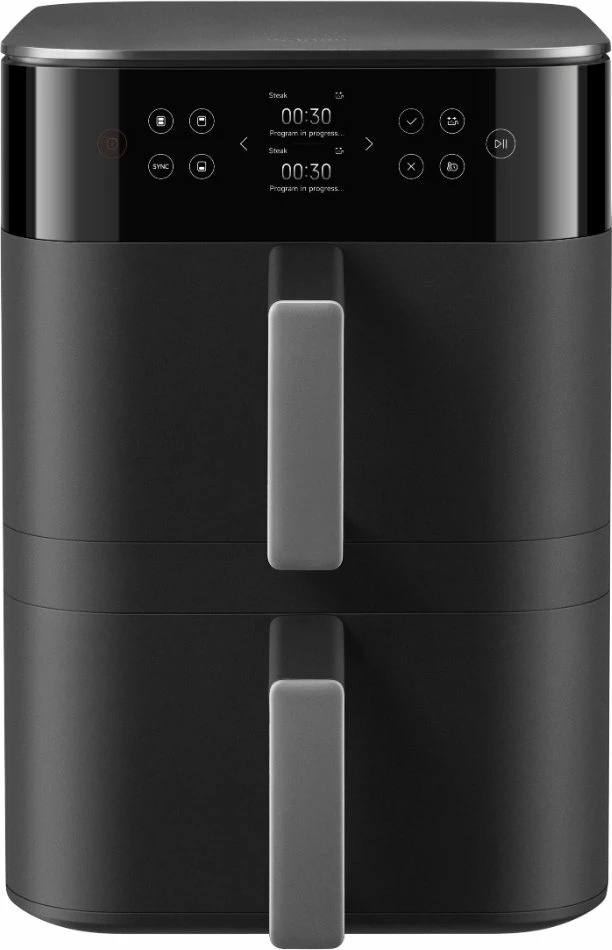 Fritezë me ajër Xiaomi Smart Double Stack Air Fryer 12L 2800W, e zezë