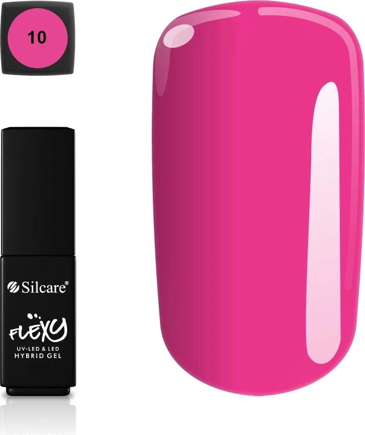 Llak për thonj për femra Silcare Flexy Hybrid Gel Holiday Moments 10, 4.5g