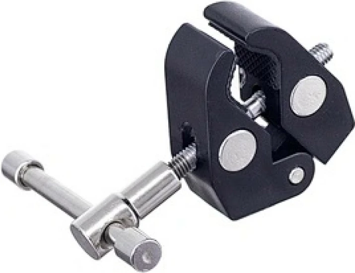 Kllapë fiksimi Hurtel për aksesorë, 1/4 dhe 3/8 inç, Metal, e zezë