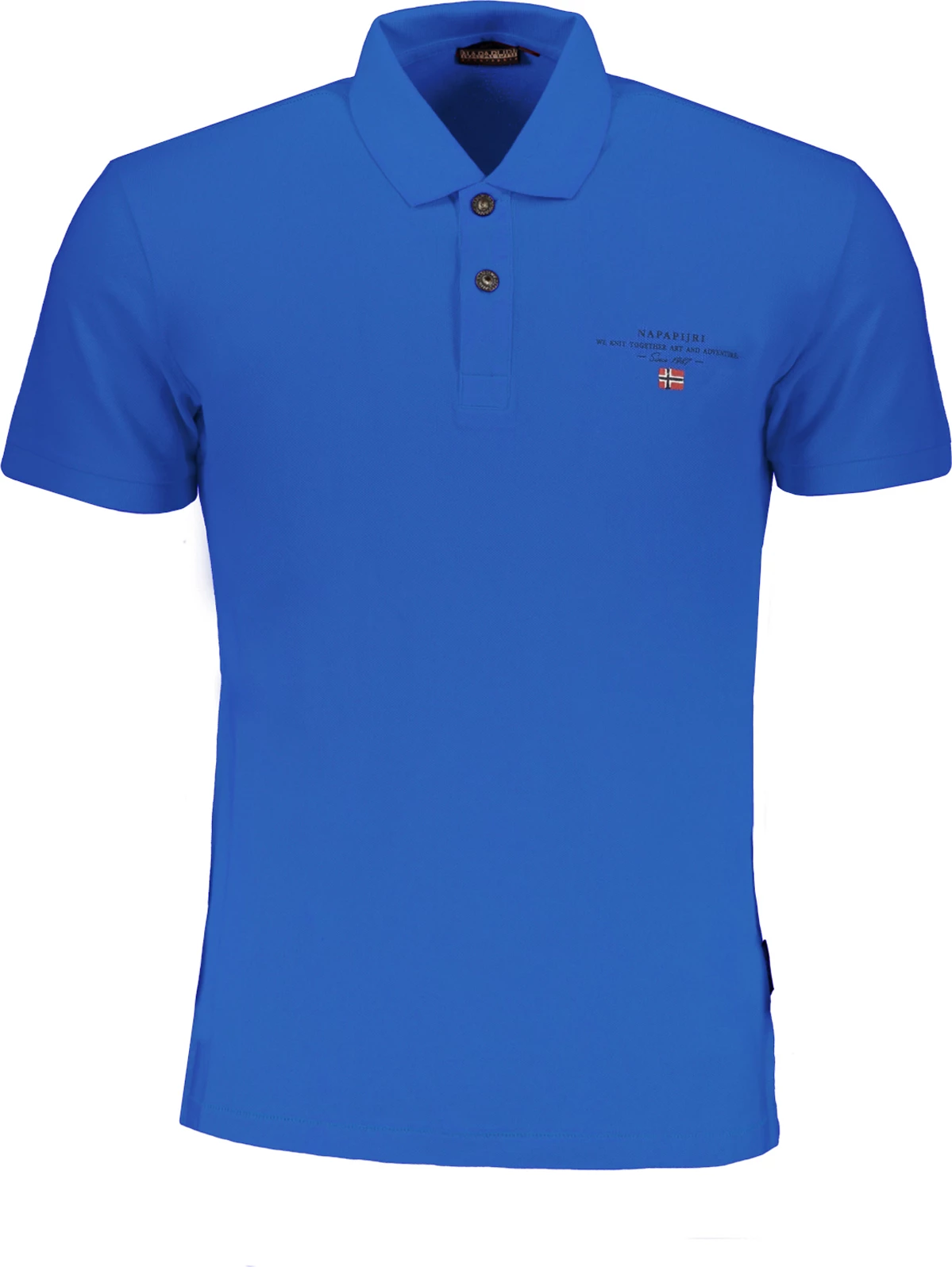 Polo shirt për meshkuj NAPAPIJRI, blu [Madhësia: L]