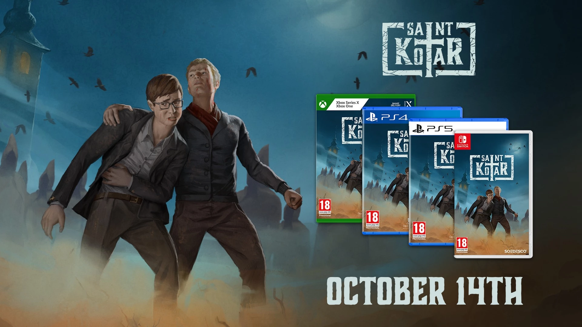 Lojë Soedesco Saint Kotar për Nintendo Switch, PEGI 18