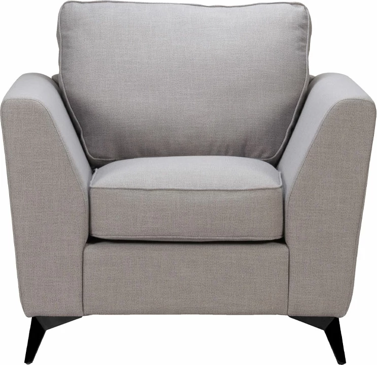 Fotelje BOEL, ngjyrë gri Bergamo 92, 96x86x92