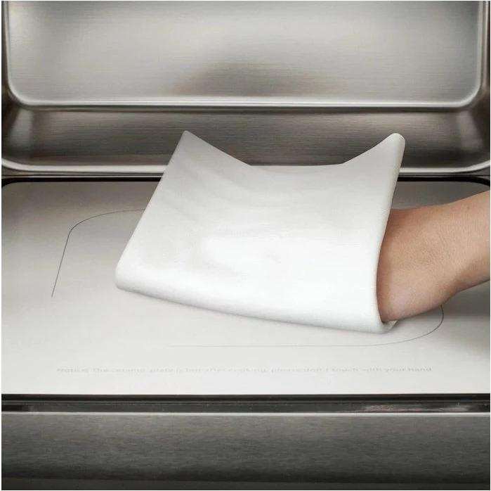 Mikrovalë me grill CASO MG 20 Ceramic Menu (MPN 3323), 20L, 800W + 1000W, inox/zi