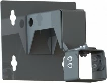 Mbajtës metalik Axis 01721-001, për kamera rrjeti, çelik inox, 1000 kg, i zi