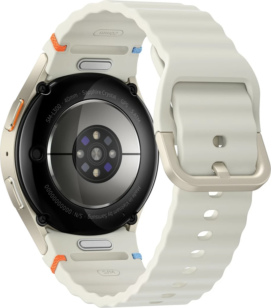 Smartwatch Samsung Galaxy Watch7, 3.3 cm, AMOLED, Wi-Fi, GPS, krem