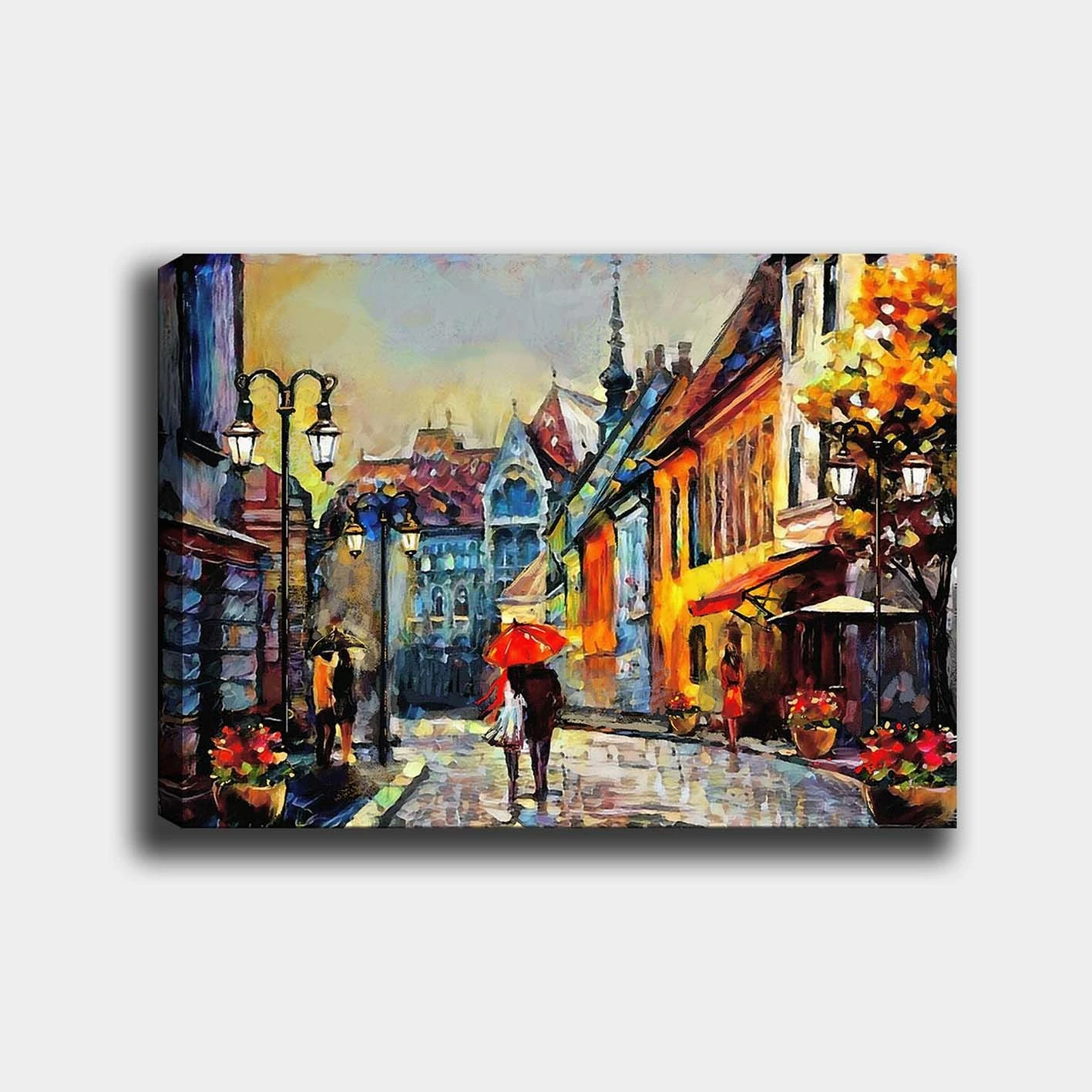 Pikturë dekorative në kanavacë, shumëngjyrëshe, Wallity, 70x100cm