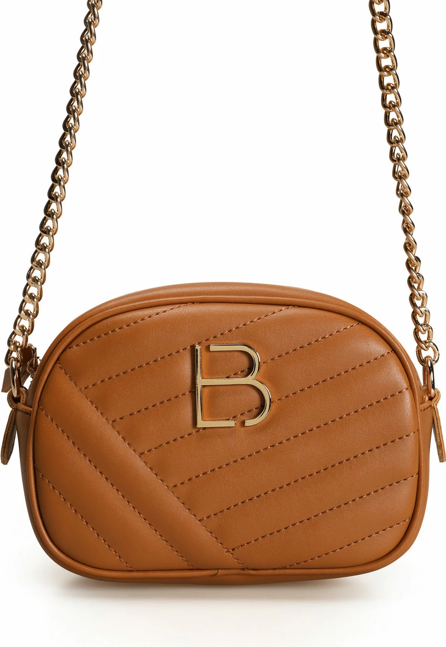 Çantë crossbody Lucky Bees, ngjyrë camel, 1298