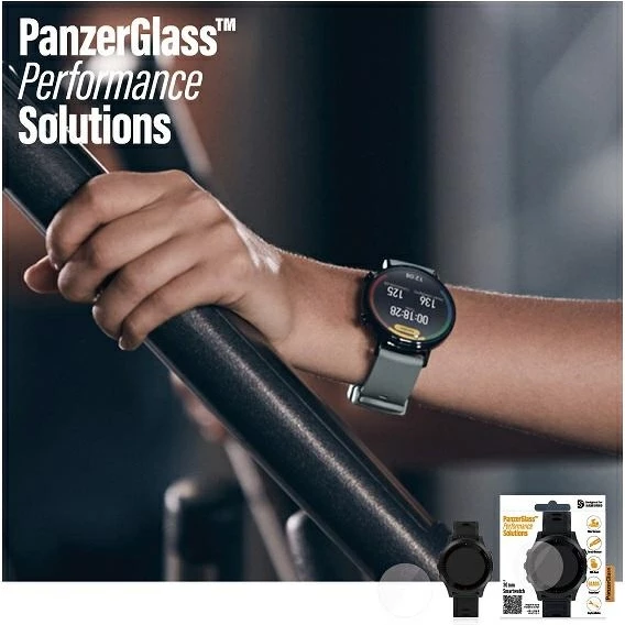 Mbrojtës ekrani PanzerGlass për Samsung Galaxy Watch 3, 41mm/30mm, Transparent