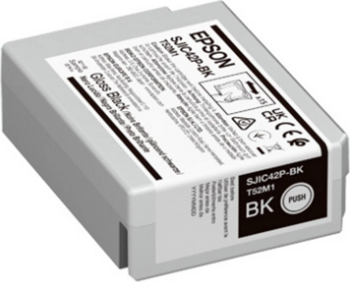 Kasetë boje Epson SJIC42P-BK C13T52M140 standard, e zezë