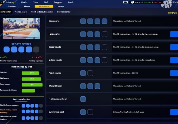 Tennis Manager 2023 EN/DE/FR/IT/ES Global