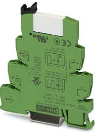 Modul rele Phoenix PLC-RSC-24DC/21, 24V DC, 1 pol, i gjelbër
