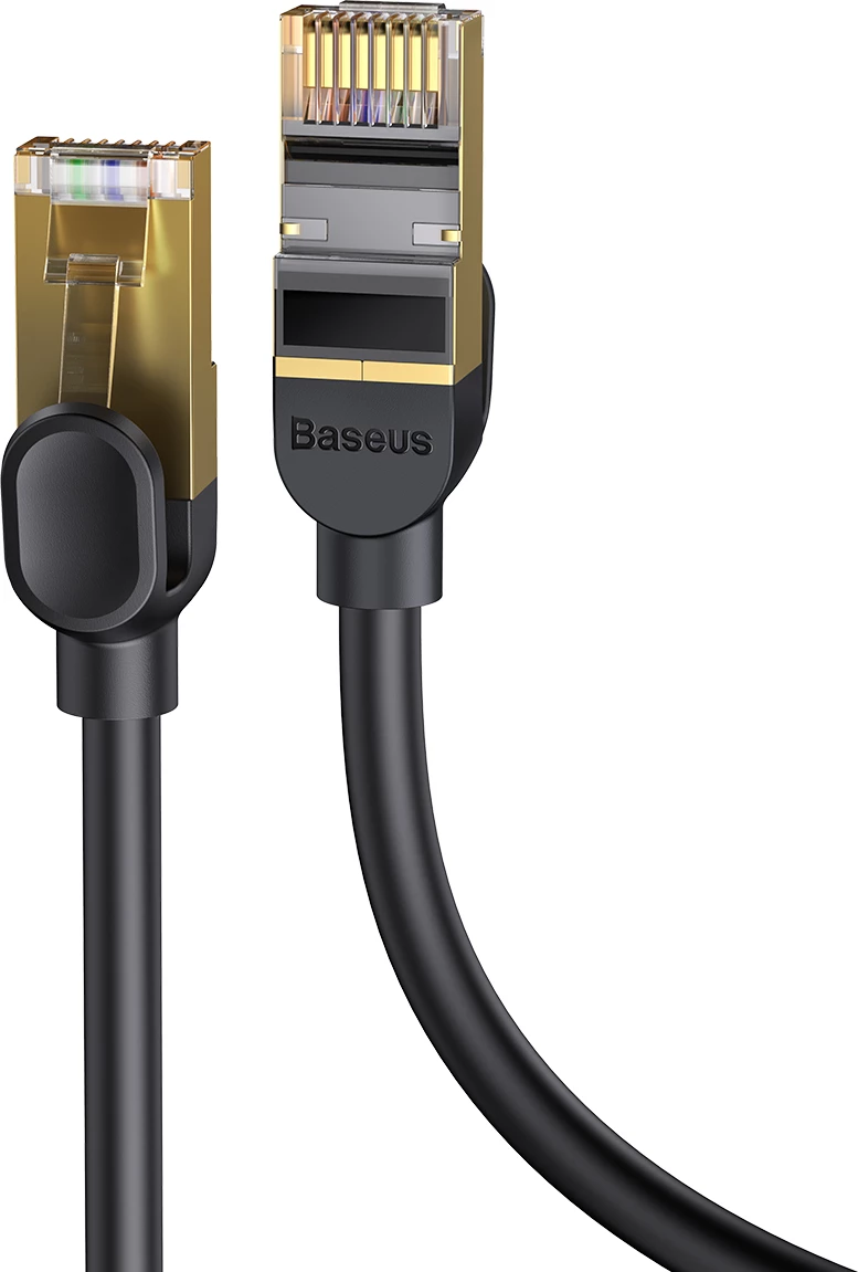 Kabllo rrjeti Baseus Speed Seven Cat 7, RJ45, 10Gbps, 5m, e zezë