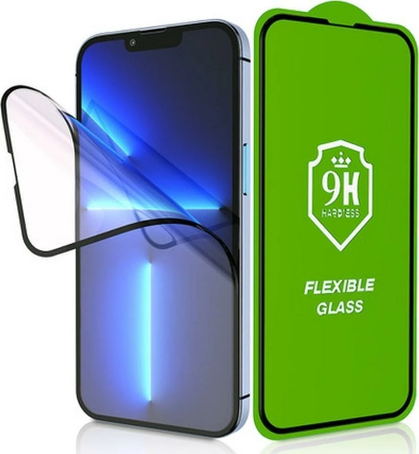 Xham hibrid mbrojtës ekrani Partner Tele.com Bestsuit Flexible 5D Full Glue për Samsung Galaxy A53 5G, i zi