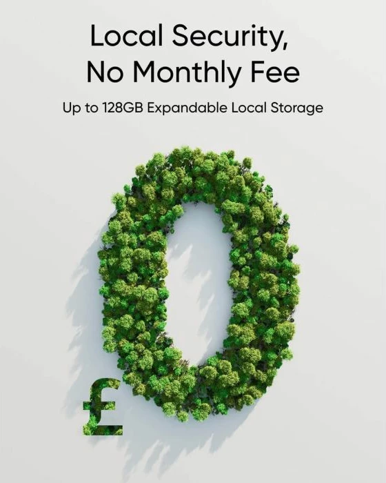 Zile dere me video Anker Eufy Security C30 2K, bateri 5000 mAh, microSD deri 128 GB, e zezë