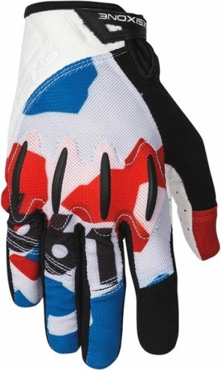 Doreza biçiklete 661 për meshkuj, të bardha kaltër kuqe