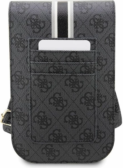 Çantë për telefon Guess 4G Stripes, GUE002887-0, e zezë