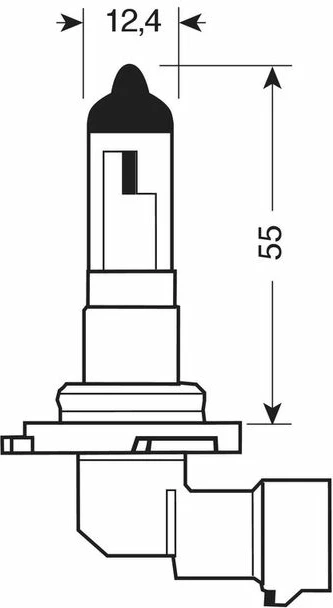 Lampa Hb4 9006 12v 55w