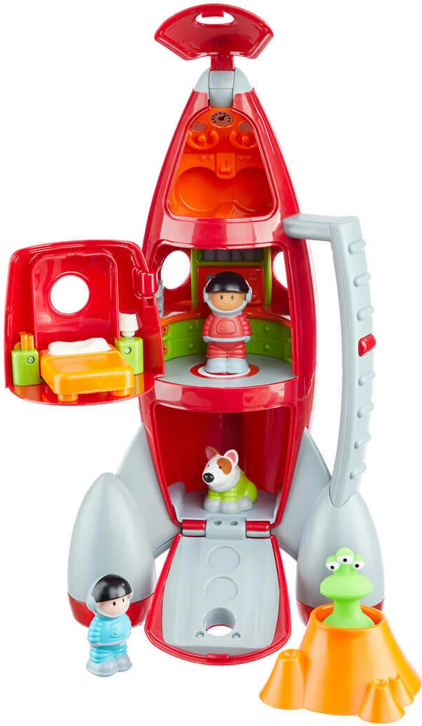 Happyland Lights And Sounds Lift Off Rocket