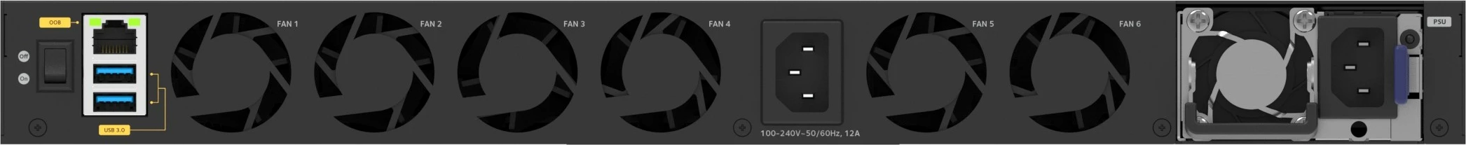 Switch NETGEAR M4350-16V4C, Managed, L3, Full duplex, Rack mounting