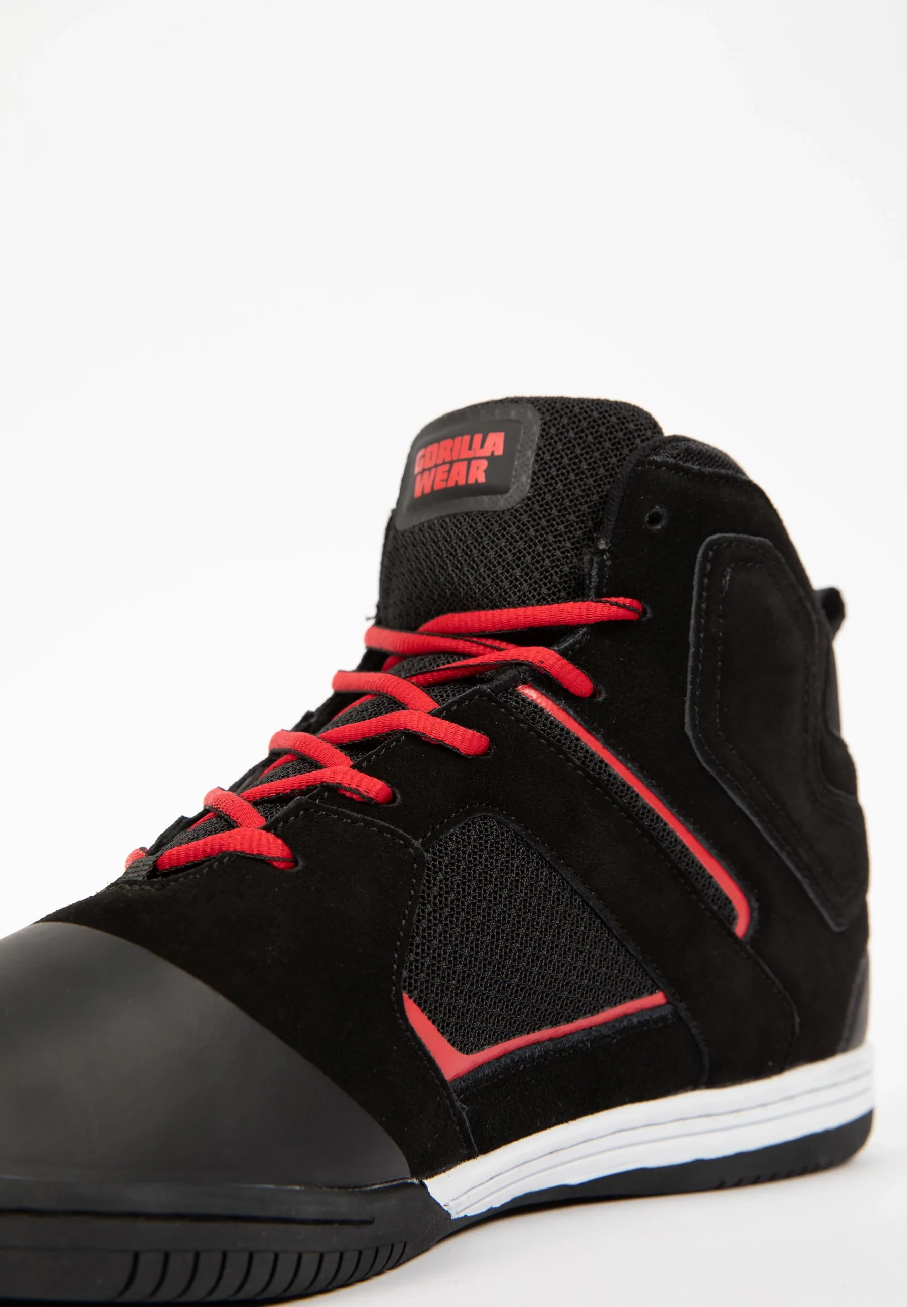 Troy High Tops - Black/Red [Madhësia: 40]