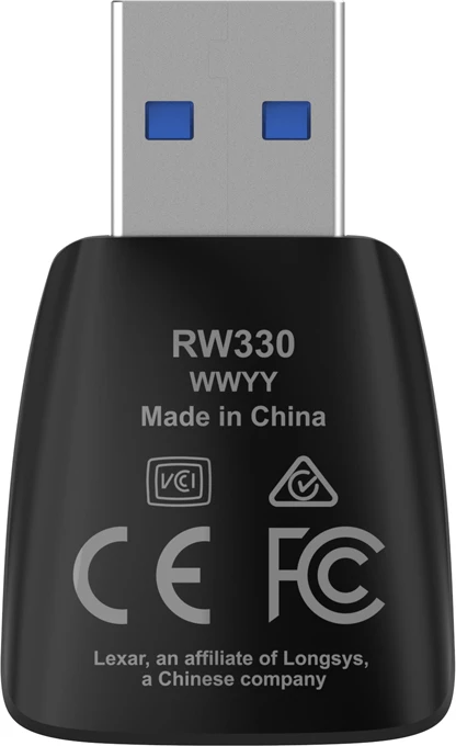 Lexues kartele microSD Lexar RW330U USB 3.2 Gen 1, UHS-I, deri 170 MB/s, i zi