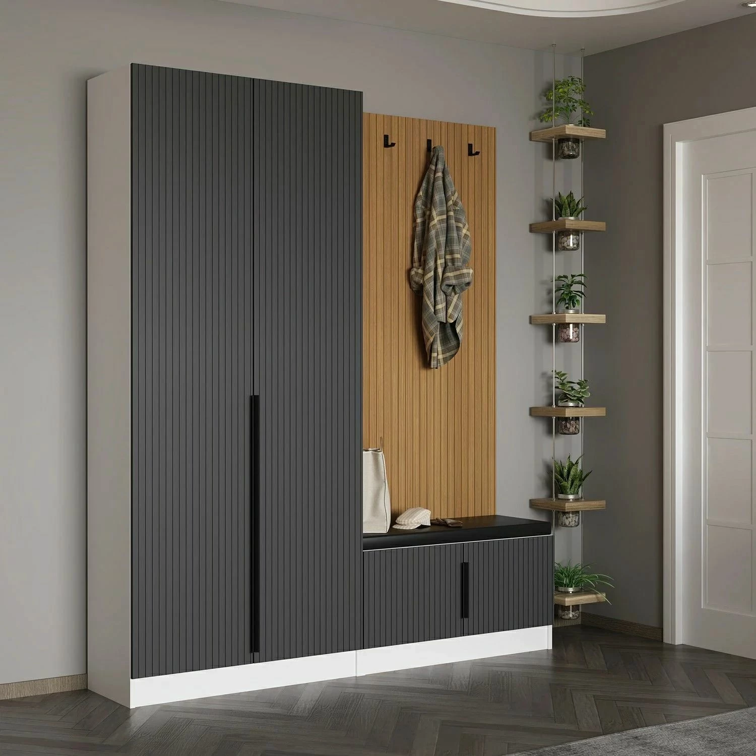 Stendë korridori Skye Decor, Noah, anthracite, 8331
