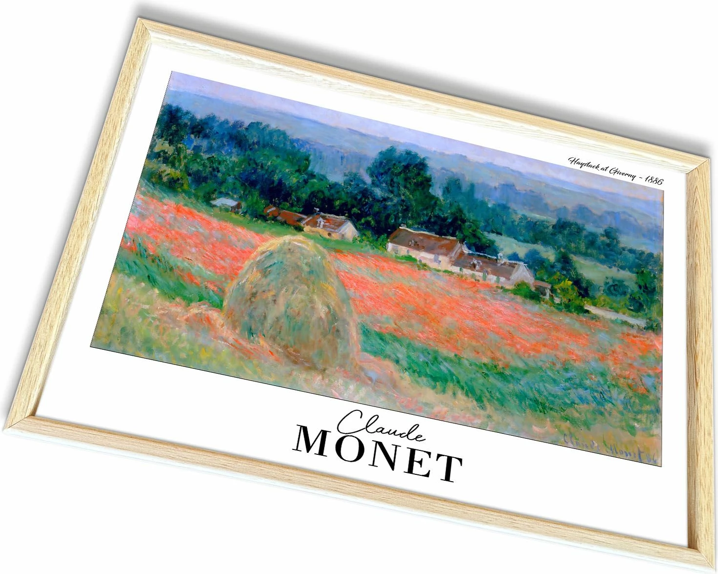 Pikturë dekorative me kornizë, Wallity, 4262AHSMONET-010