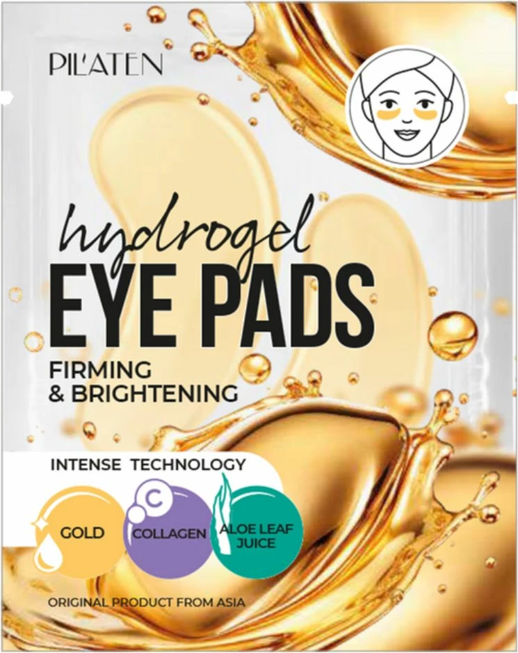 Pllaka hidrogel për nën sy Pilaten Hydrogel Eye Pads për femra, 6g