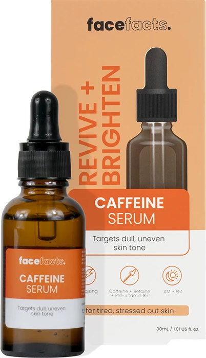 Face Facts Revive &amp; Brighten Caffeine Serum - 30ml