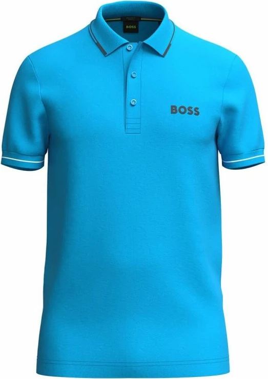 Maicë polo për meshkuj Boss, turquoise