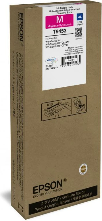 Patron boje, Epson, C13T945340 XL 40ml, magenta