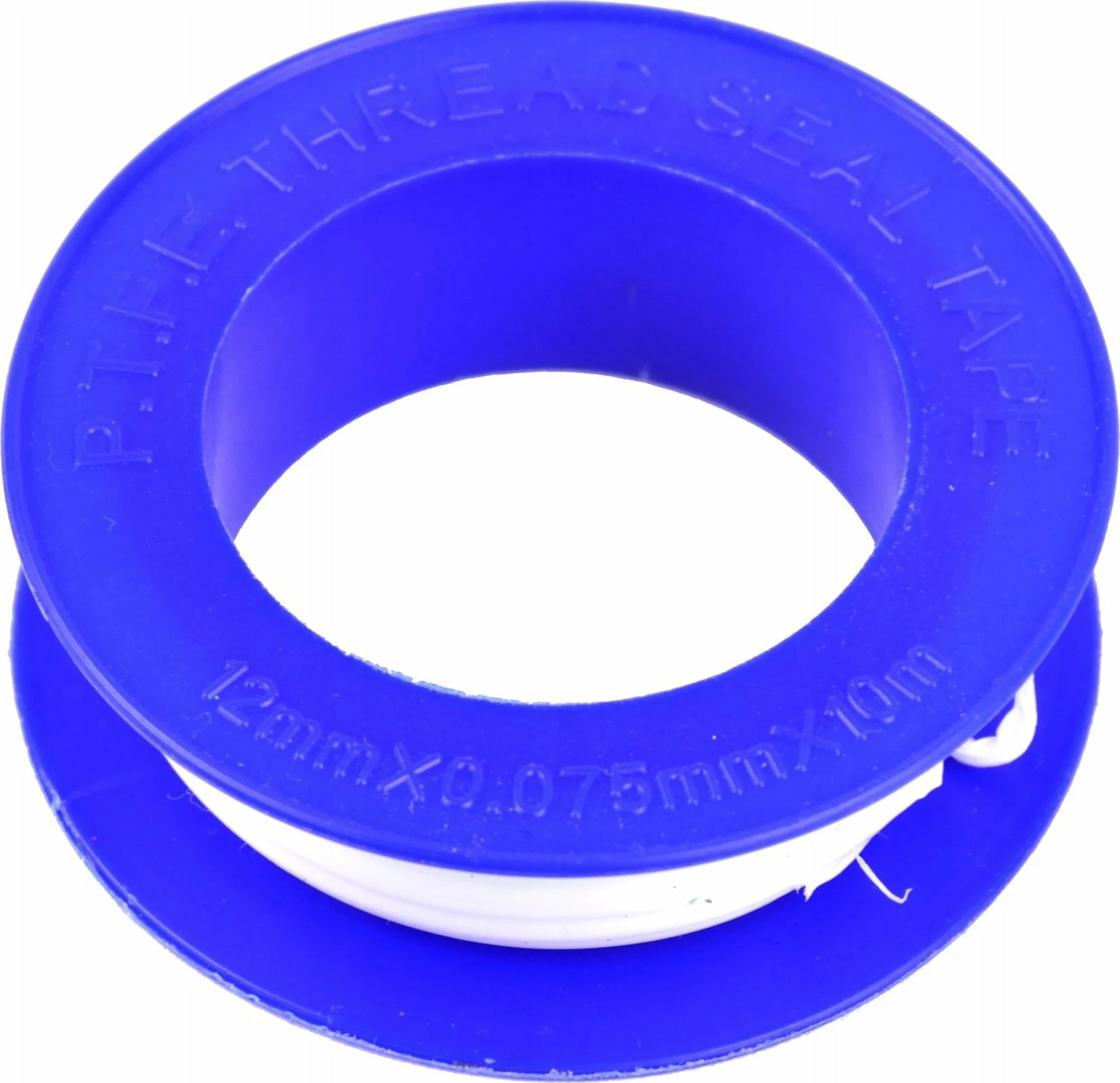 Shirit teflon Geko 12mm x 0.075mm, 10m, i bardhë