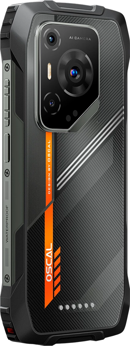 Celular Oscal Pilot 3 12GB/256GB 5G Rugged 7500mAh 6.78\" 120Hz, i zi