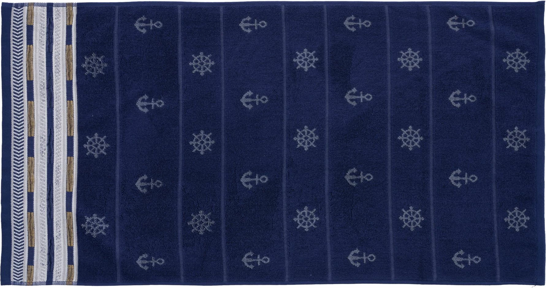 Set peshqirësh për duar (2 copë), Mijolnir, ngjyrë blu e errët