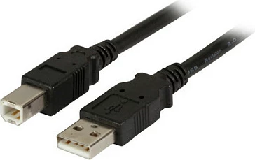 Kabllo USB EFB Elektronik K5256SW.1, USB-A në USB-B, 1 m, USB 2.0, e zezë