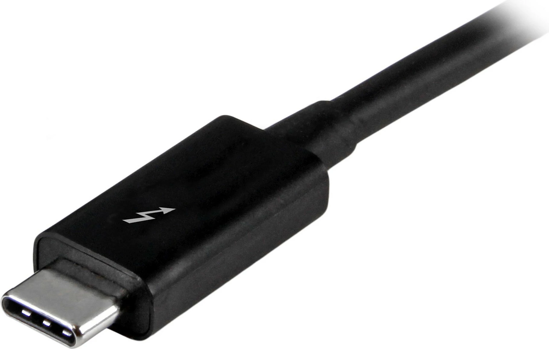 Kabllo Thunderbolt 3 USB-C StarTech TBLT3MM1M, 1m, 20Gbps, 4K 60Hz, e zezë