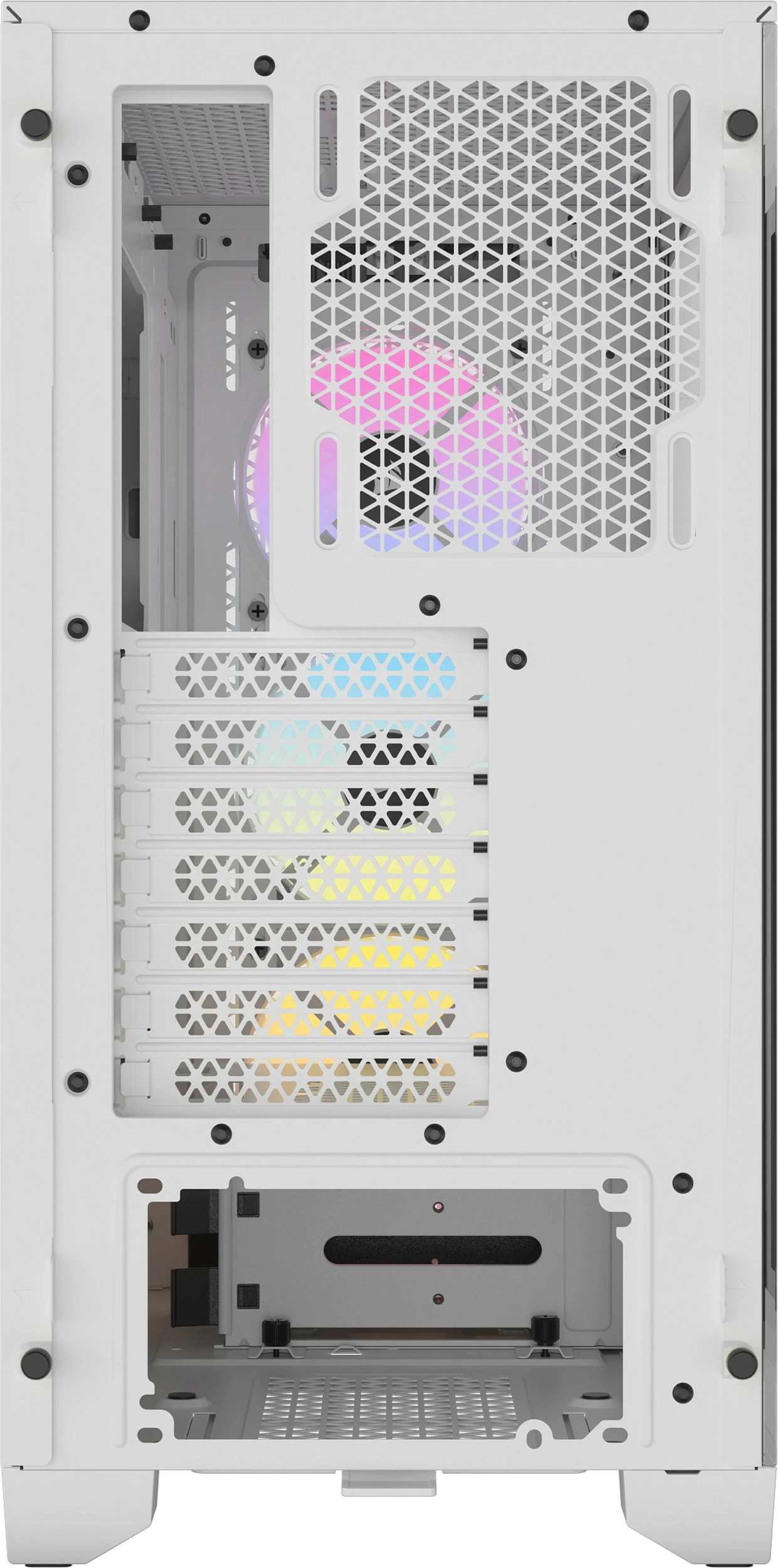 Kasë Corsair 3000D RGB Airflow, midi tower, ATX, e bardhë